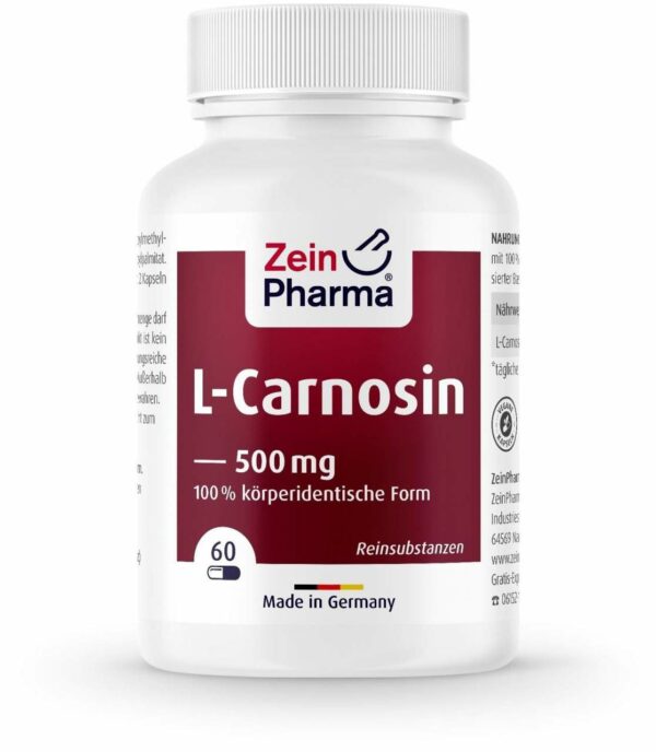 L - Carnosin 500 mg 60 Kapseln