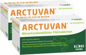 Arctuvan Bärentraubenblätter 2 x 60 Tabletten