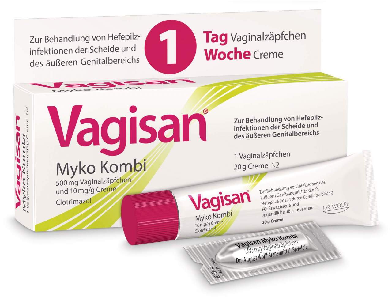 Vagisan Myko Kombi 1 Tag Kombipackung