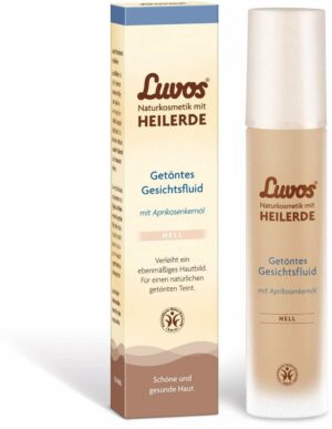 Luvos Naturkosmetik Getöntes Gesichtsfluid Hell 50 ml