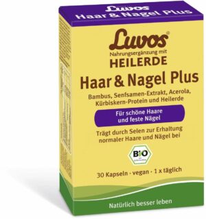 Luvos Heilerde Bio Haar & Nagel Plus Kapseln