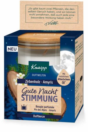 Kneipp Duftkerze Gute Nacht Stimmung 145 G