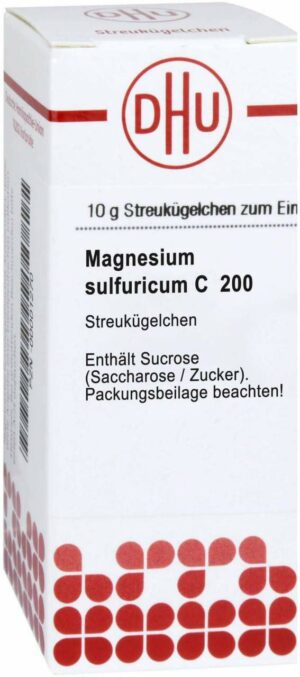 Magnesium Sulfuricum C 200 10 G Globuli