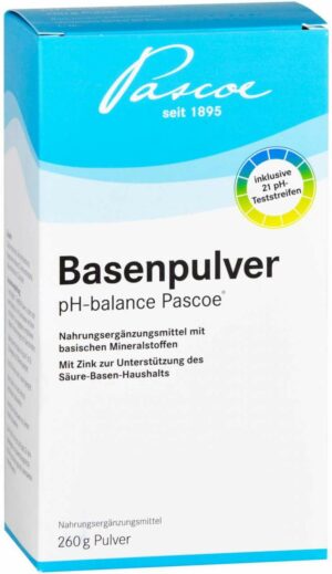 Basenpulver Pascoe 260 G Pulver