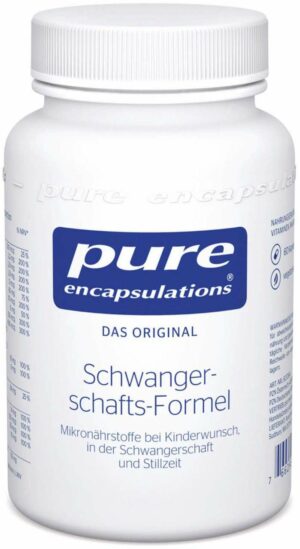 Pure Encap Schwangerschafts Formel 60 Kapseln