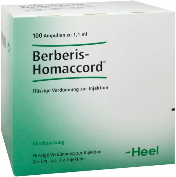 Berberis Homaccord 100 Ampullen