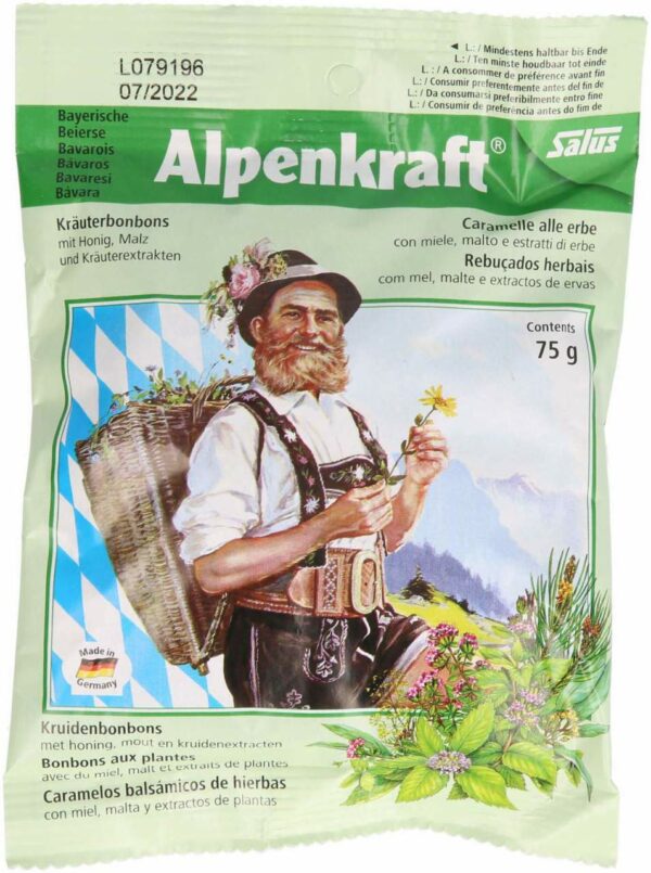 Alpenkraft Bayerische Kräuterbonbons 75 G