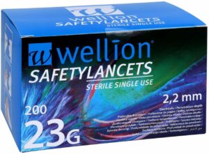 Wellion Lanzetten Safetylancets 23 G