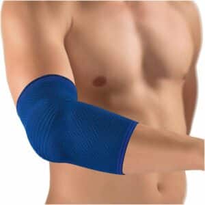 Bort Kubital Ellenbogen-Polster-Bandage M Blau