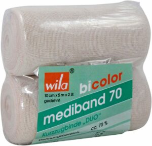 Mediband 70 Kurzzugbinde Bicol.Duo 10cmx5cm