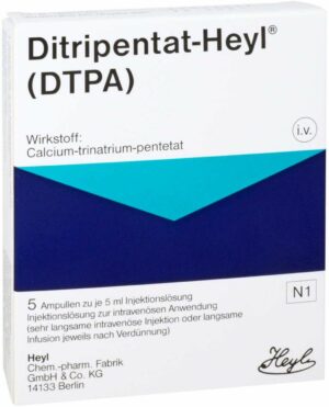 Ditripentat Heyl 5 X 5 ml Ampullen