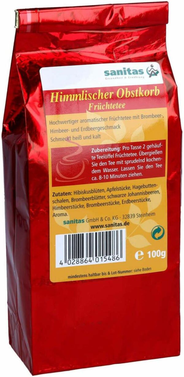 Früchtetee Himmlischer Obstkorb 100 G Tee