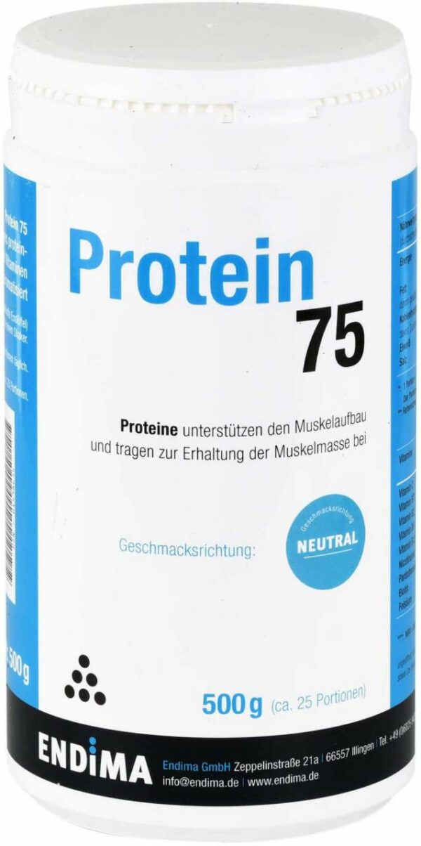 Protein 75 Neutral 500 G Pulver