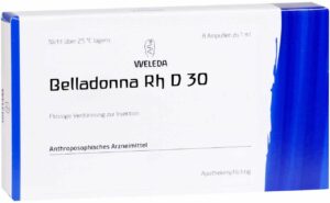 Belladonna Rh D 30 Ampullen 8 X 1 ml