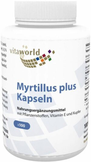 Myrtillusbeere 100 Kapseln