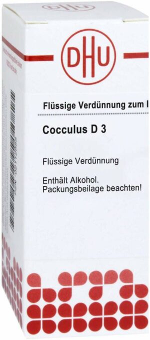 Cocculus D 3 Dilution 20 ml