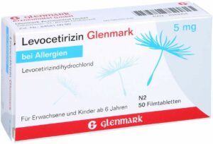 Levocetirizin Glenmark 5 mg 50 Filmtabletten