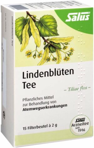 Lindenblüten Arzneitee Bio Salus 15 Filterbeutel