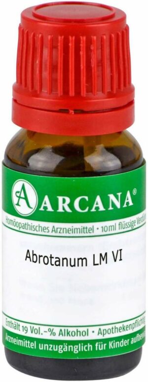 Abrotanum Lm 6 Dilution 10 ml