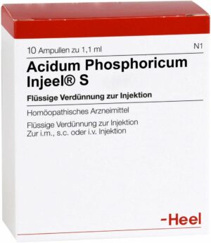 Acidum Phosphoricum Injeel S 10 Ampullen