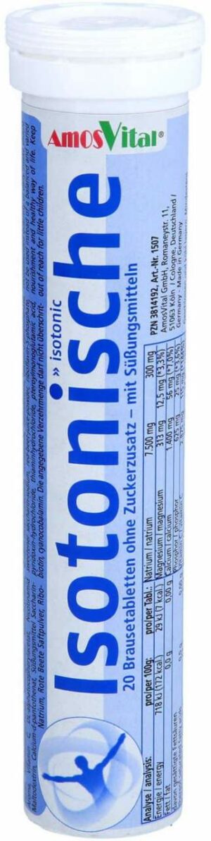 Isotonische Soma Brausetabletten 20 Stück