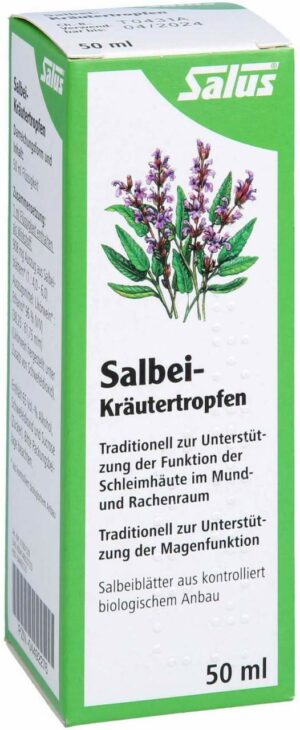 Salbei Kräutertropfen Salus 50 ml