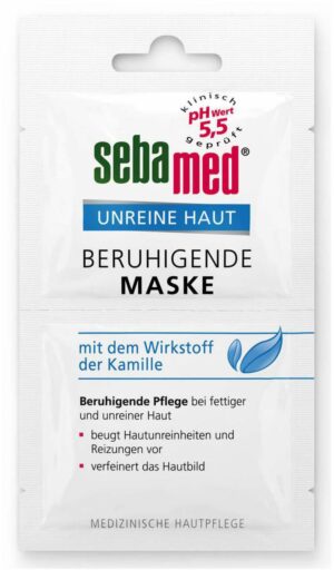 Sebamed Unreine Haut Beruhigende Maske 2 X 5 ml