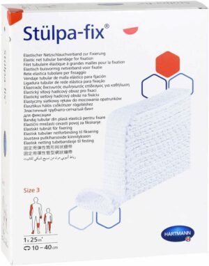 Stülpa Fix Gr.3 Hand Arm Kinder Kopf 25m Netzschlauchverband Cpc