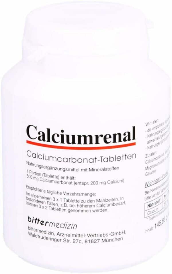 Calcium Carbonicum Calciumrenal 200 Tabletten