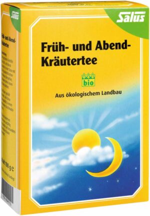 Früh- und Abend-Kräutertee Bio Salus 100 G