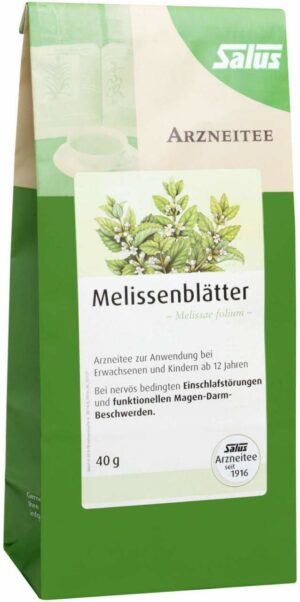 Melissenblätter Arzneitee Bio Salus 40 G