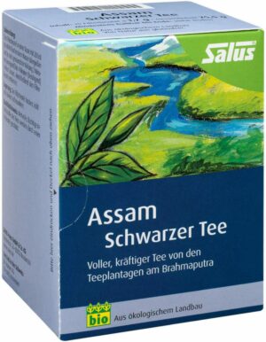 Assam Schwarzer Tee Bio Salus 15 Filterbeutel