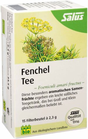 Fenchel Tee Bio Salus 15 Filterbeutel