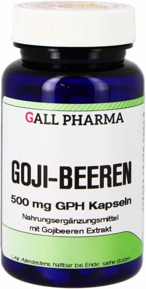 Goji Beeren 500 mg Gph 360 Kapseln
