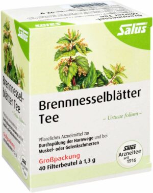 Brennnesselblätter Tee Bio Salus 40 Filterbeutel