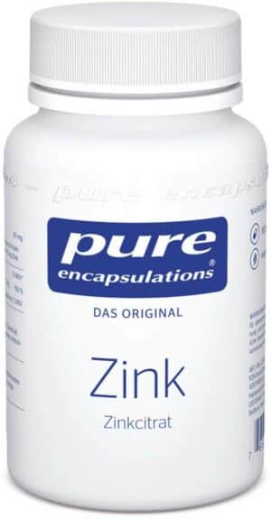Pure Encapsulations Zink Zinkcitrat 180 Kapseln