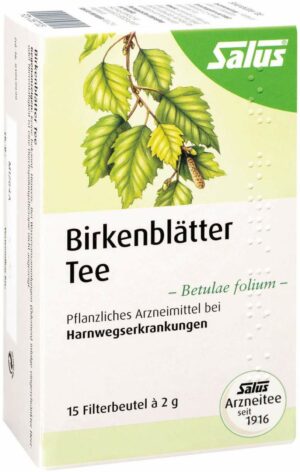 Birkenblätter Arzneitee Bio Salus 15 Filterbeutel