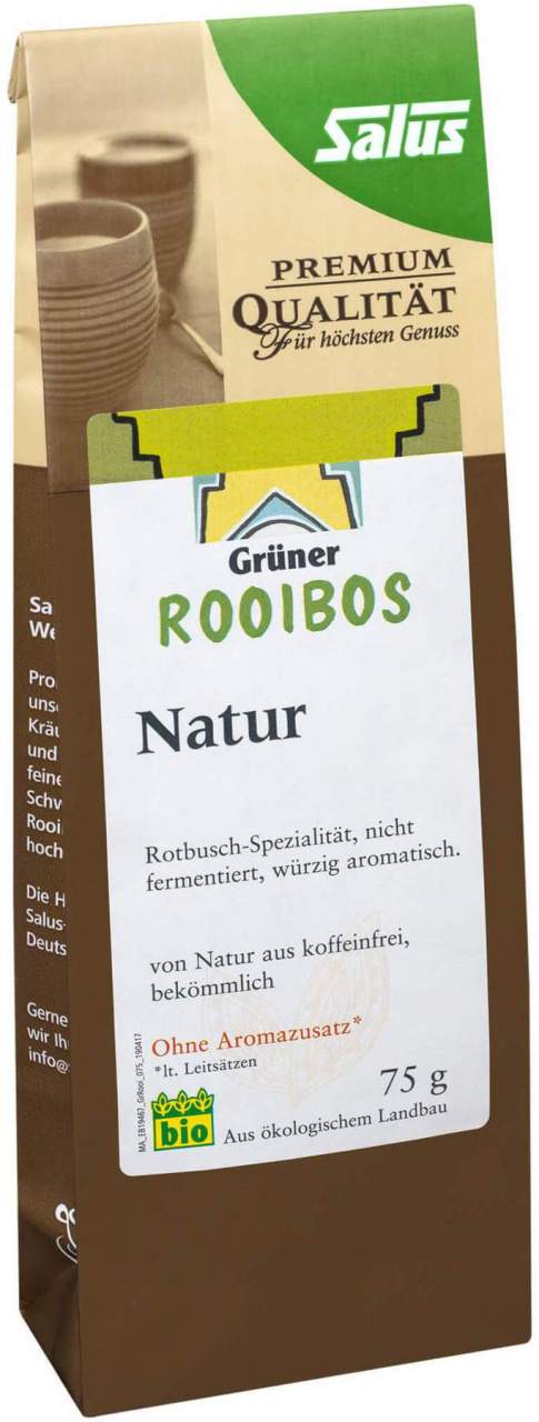 Grüner Rooibostee Natur Bio Salus 75 G