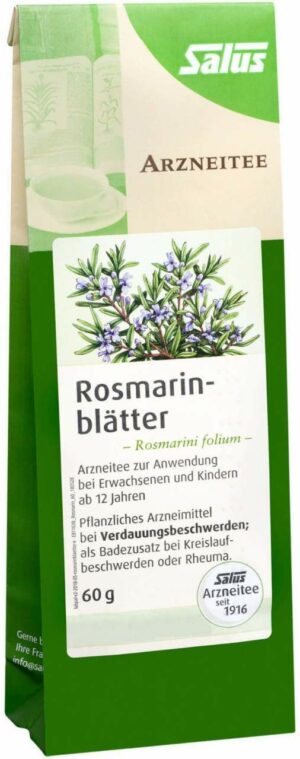 Rosmarinblätter Arzneitee Salus 60 G