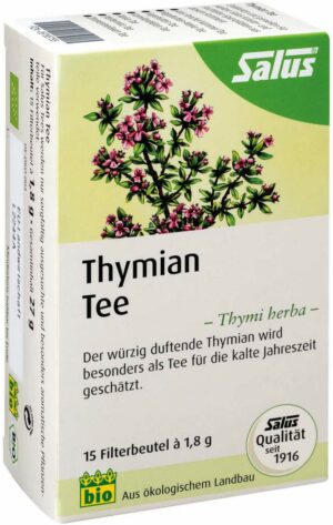 Thymian Tee Bio Salus 15 Filterbeutel