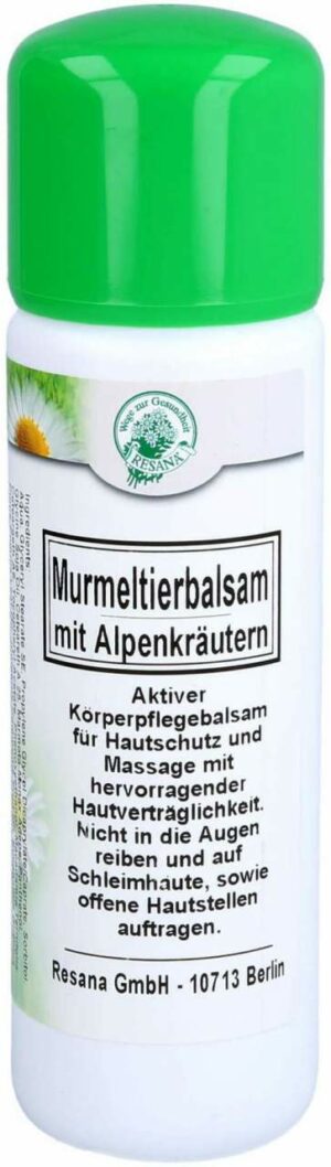 Murmeltierbalsam Mit Alpenkräutern