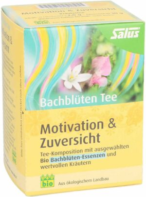 Bachblüten Tee Motivation & Zuversicht Bio Salus 15 Filterbeutel