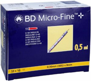 Bd Micro-Fine+ U 40 Ins.Spr. 8 mm