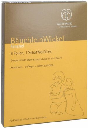 Wachswerk Bäuchlein Wickel Fenchel