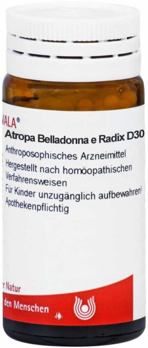 Atropa Belladonna E Radix D 30 Globuli