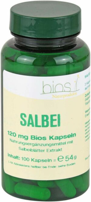 Salbei 120 mg Bios Kapseln