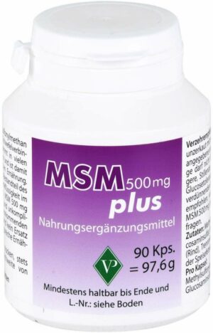 Msm 500 mg Plus Kapseln