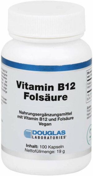 Vitamin B12 + Folsäure Kapseln