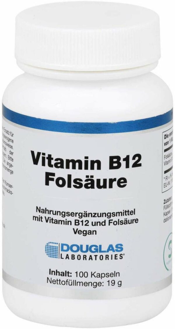 Vitamin B12 + Folsäure Kapseln