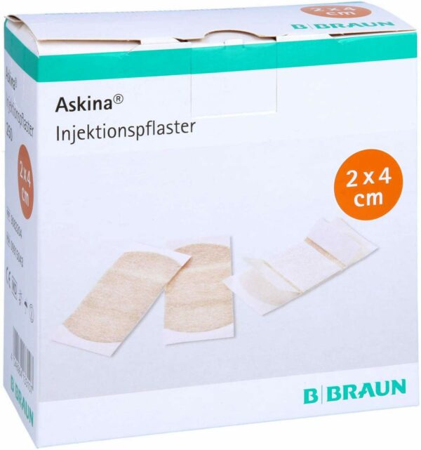 Askina Injektionspflaster 2 X 4 cm 250 Stück